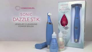 Connoisseurs Sonic Dazzle Stik Advanced Jewelry Cleaner [upl. by Rabka392]