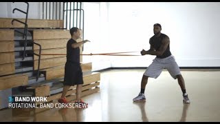 LeBron James  1 hour workout uncut [upl. by Kane]