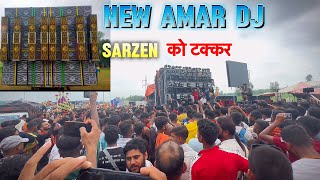 New Amar DJ vs Sarzen DJ ko Takkar Haridwar Bahadrabad Toll Plaza Newamardj haridwar sarzen kavad [upl. by Buchheim]