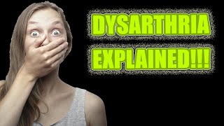 What You Need to Know About Dysarthria A Comprehensive Guide Types of dysarthria with examples 🤓🧐 [upl. by Cris]