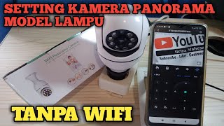 Cara setting cctv lampu tanpa wifi  setting cctv lights without wifi [upl. by Evalyn]