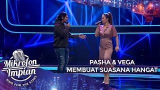 Pasha Feat Vega Darwanti  CINTA GILA  Mikrofon Impian GTV [upl. by Aketahs]