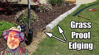 Easy Garden Bed Edging [upl. by Yurik777]