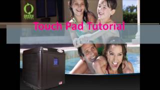 Aqua Comfort Touch Pad Tutorial for XL series units Heat only [upl. by Safier]