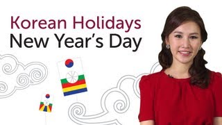 Learn Korean Holidays  New Years Day [upl. by Itsim887]