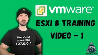 VMWare vSphere ESXi 8 Installation Step by Step  VCP8DCV 2023  2024  Video 1 [upl. by Akemot640]