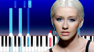 A Great Big World Christina Aguilera  Say Something Piano Tutorial [upl. by Firman951]