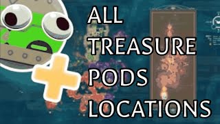 Slime RancherAll green treasure pod locations Check at Description for more Info [upl. by Kciredorb]