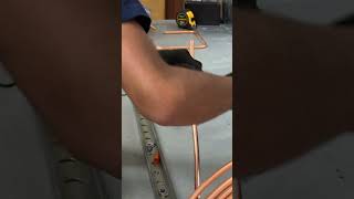 Cutting copper pipe like a pro [upl. by Dippold]