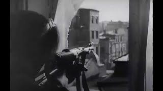 Wehrmacht heavy fighting during Third Battle of Kharkov in Ukraine in early 1943 rare WW2 footage [upl. by Maice51]