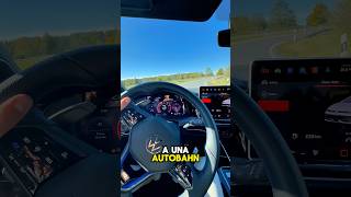 POV Volkswagen Golf R 2024 de 333 CV Autobahn test drive [upl. by Zetrauq]