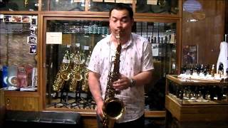 Test BARI Mouthpieces for Tenor Saxophone [upl. by Hsihsa]