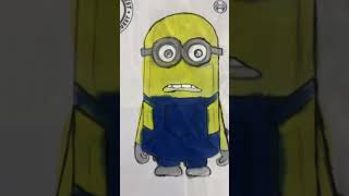 Minion Painting on TSHIRT  shorts shortsvideo trending subscribe [upl. by Omar3]