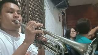 Saan Darating ang umaga trumpet cover [upl. by Ddej]