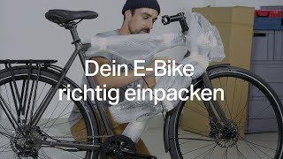 Versandvorbereitung — Wie du dein Fahrrad einpackst  Ampler EBike Tipps [upl. by Eenaej]