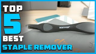 Top 5 Best Staple Removers Review  Heavy Duty Upholstery Staple Remover 2023 [upl. by Slavic]