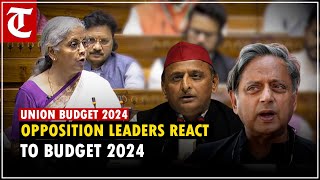 Opposition Leaders on Budget [upl. by Aneehsal208]