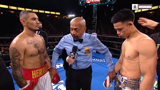 Brandun Lee USA vs Juan Heraldez USA  Boxing Fight Highlights boxing action fight [upl. by Acirderf]