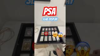 Unboxing the new PSA Slab Display for the collection card psa collectiblecards tcgcards fyp [upl. by Atipul437]