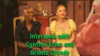 Cynthia Erivo and Ariana Grande quotWickedquot Interview with Oz Historians [upl. by Elaina]