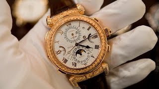 Up Close With The Patek Philippe Grandmaster Chime [upl. by Yrrap]