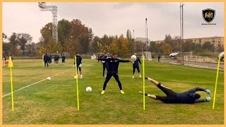 Goalkeeper Training  Denis Ivankov [upl. by Aketahs]