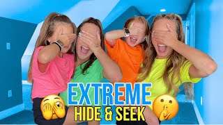 EXTREME HIDE amp SEEK CHALLENGE IN MY NEW HOUSE 🤫🏠🫣 agset211 HallieOnStage114 [upl. by Ynnohj]