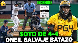 Juan Soto Explota y Batea de 44 Oneil Cruz Sacude El Batazo Mas Veloz del Mundo José Ramírez MLB [upl. by Ysnil]