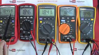 Review Mid Range  Priced Multimeter Shootout  Buyers Guide [upl. by Curzon]