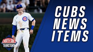 Cubs news items Nico Hoerner’s timeline Craig Counsell’s staff and more [upl. by Ayres749]