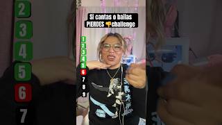 Si cantas o bailas pierdes 😭 siempre pierdo challenge reaction [upl. by Nealah376]