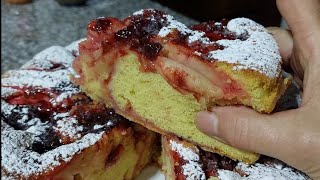 Torta di mele alta e soffice con marmellata [upl. by Ezaria]