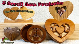 5 easy scroll saw projects for the one you love [upl. by Michaelina]