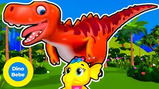 Canción de Dinosaurio para niños  🦖 Bebé TRex y 🦈 Bebé Tiburón Doo Doo Doo Doo  EducaToonz [upl. by Deanna]