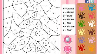 Color By Number Coloring Pages For Kids  Color By Number Coloring Pages Game [upl. by Wilfred]