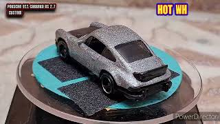 Review Porsche 911 Carrera Rs 27 Custom HOT WHEELS [upl. by Cassy]