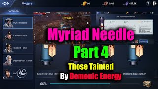 MIR4 Myriad Needle Part 4 Those Tainted By Demonic Energy [upl. by Eyssej903]