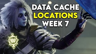 All Data Caches Locations in Forest of Echoes Location in Guide Destiny 2  Week 7 [upl. by Eelloh]