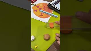 Part 1  Making Halloween donut magnets crafts diy donut craftideas [upl. by Laurita141]