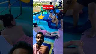 Waterpark FUNNY Moments amp SLIDES 😱😲 funny swimmingpool [upl. by Bahe]