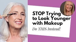 Why I STOPPED Using Makeup to Look Younger  What I Do Instead [upl. by Hgielrebma]