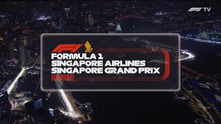 F1 Intro FORMULA 1 SINGAPORE AIRLINES SINGAPORE GRAND PRIX 2022 Race intro commentary [upl. by Annekahs]