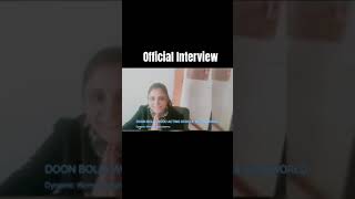 Official interview in Doon Bollywood Acting School amp film world trending  interview  shorts [upl. by Ardiek]