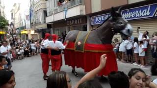 Sa mulassa a les festes de Sant Jaume 2017 a Manacor [upl. by Aradnahc]