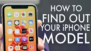 How To Find Which iPhone You Have [upl. by Anaidni]