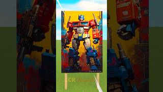 Drawing Optimus prime quot TRANSFORMER quot in Scary Teacher 3D funny scarryteacher transformers [upl. by Teeter]