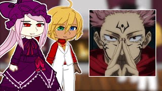 Overlord React to Sukuna  Gacha react🇺🇲🇧🇷 [upl. by Grim]