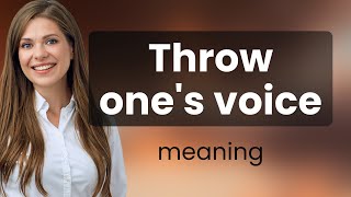 Mastering the Art of Ventriloquism Understanding quotThrowing Ones Voicequot [upl. by Ayo]