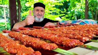 ADANA KEBAB Real Authentic Recipe ⚠️ Extremely delicious ❗ ASMR Relaxing Cooking [upl. by Chemaram]