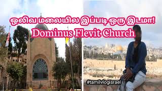 எருசலேம் 😭  Dominus Flevit Church ஒலிவ மலை series4 tamilisraelvlog holylandtour [upl. by Juliana]